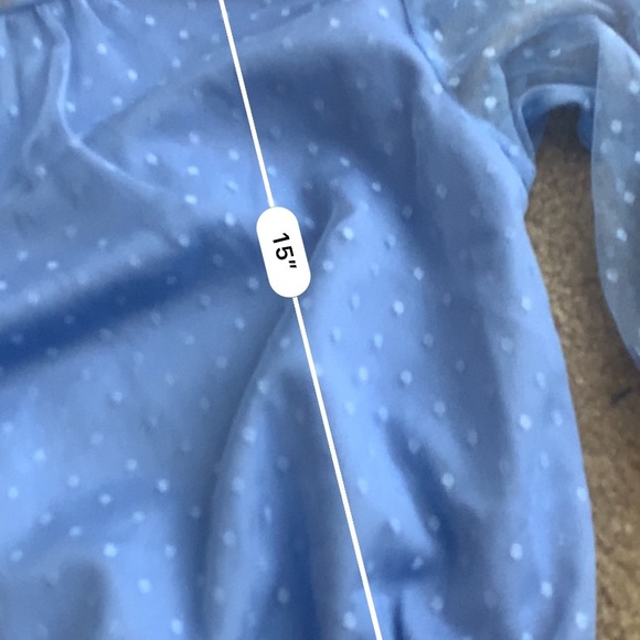 SHEIN mesh mock neck polka dot crop top - Picture 9 of 9